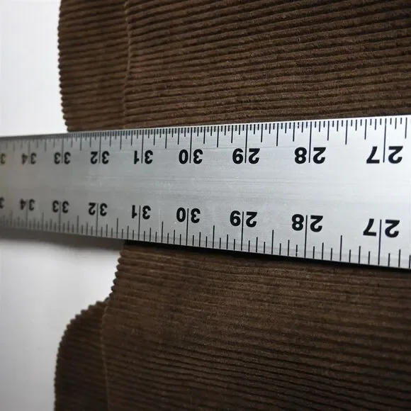 Statements 48R Brown Wide‎ Wale Corduroy Mens Blazer Suit Jacket Sport Coat